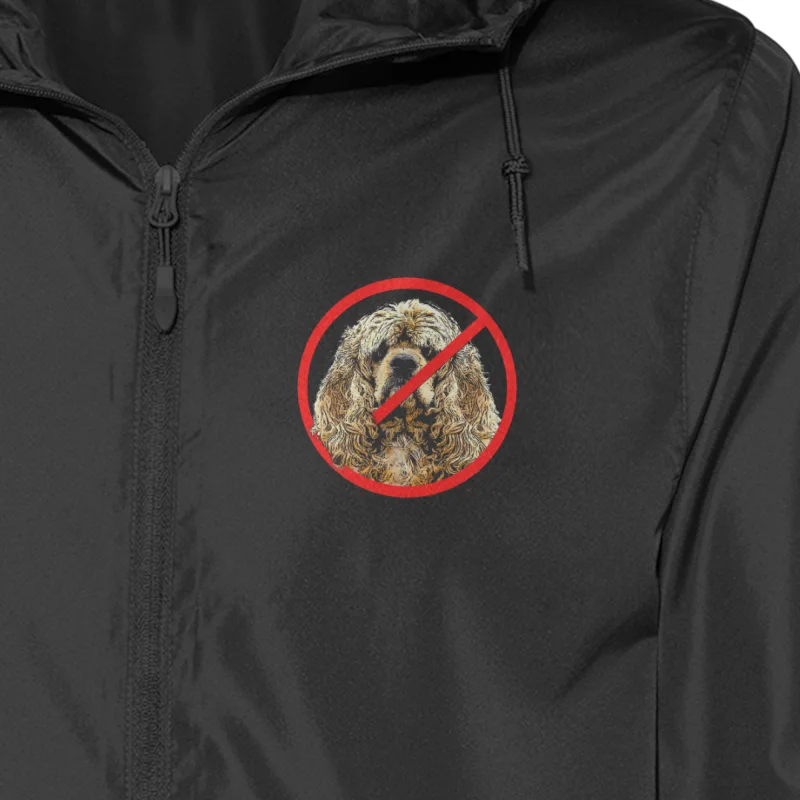 Cocker Spaniel Unisex Zip-Up Windbreaker Jacket - Dungeon Crawler Carl